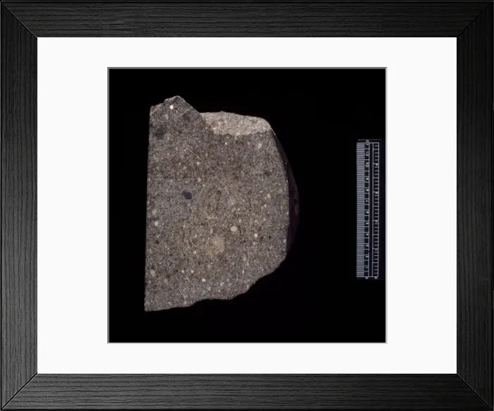 Framed Print : Parnallee LL3. 6 ordinary chondrite Framed Print : Parnallee LL3. 6 ordinary chondrite