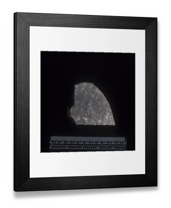 Framed Print : The Abee EH4 enstatite chondrite Framed Print : The Abee EH4 enstatite chondrite