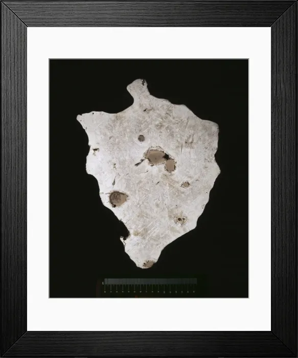Framed Print : The Canyon Diablo meteorite Framed Print : The Canyon Diablo meteorite