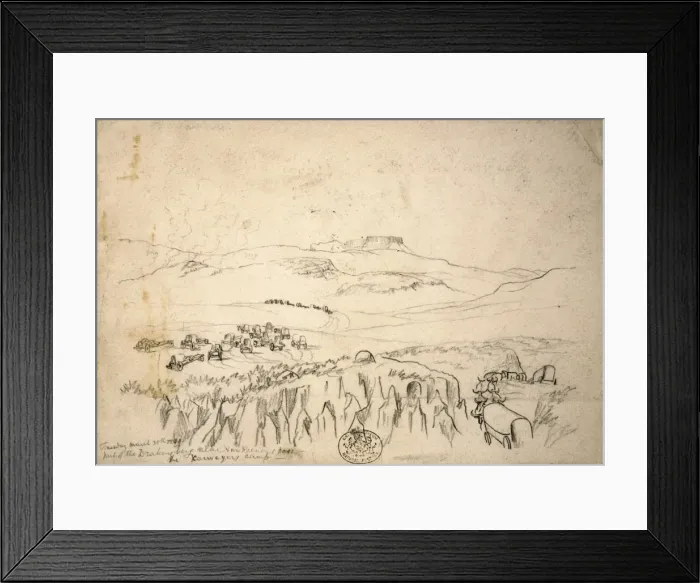 Framed Print : Drakensberg near Van Reenens pass Framed Print : Drakensberg near Van Reenens pass
