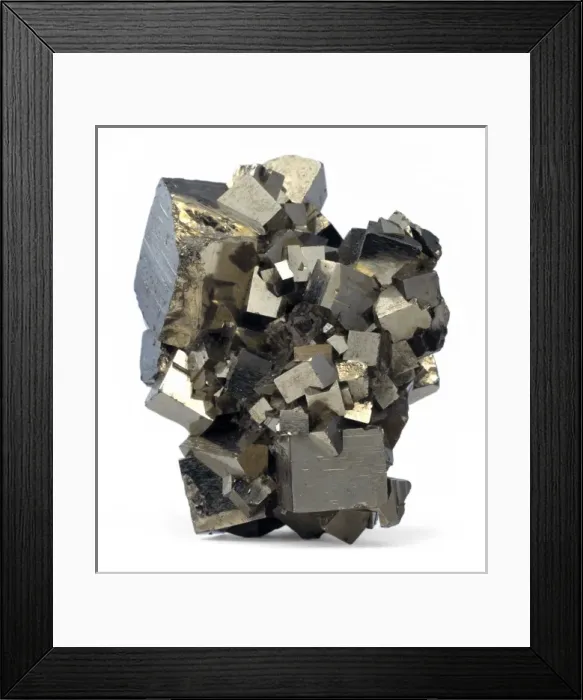 Framed Print : Pyrite, Fools Gold Framed Print : Pyrite, Fools Gold