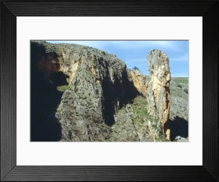 Framed Print : Amud Cave, Israel Framed Print : Amud Cave, Israel