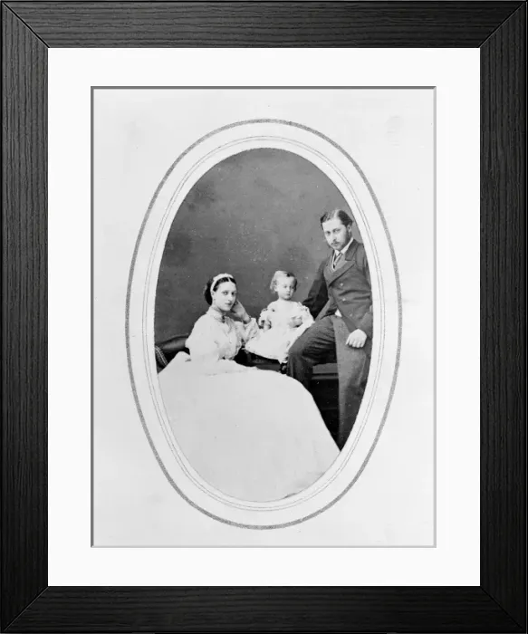Framed Print : King Edward VII, Queen Alexandra and Princess Royal Framed Print : King Edward VII, Queen Alexandra and Princess Royal