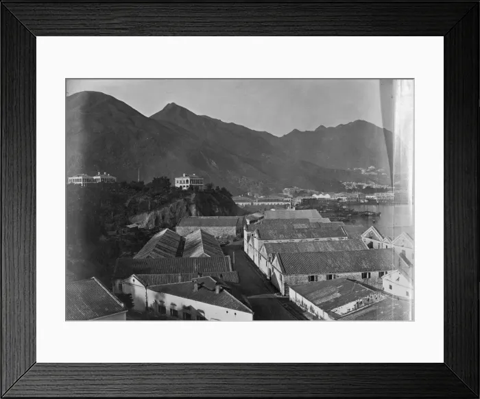 Framed Print : Hong Kong from Morrison Hill Framed Print : Hong Kong from Morrison Hill