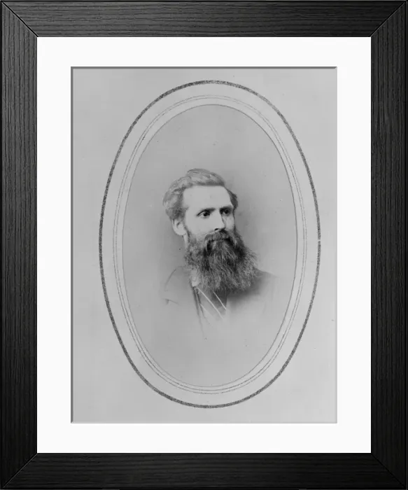Framed Print : Mr Baynes. Original photograph held within the Botany Library of The Natural Framed Print : Mr Baynes. Original photograph held within the Botany Library of The Natural