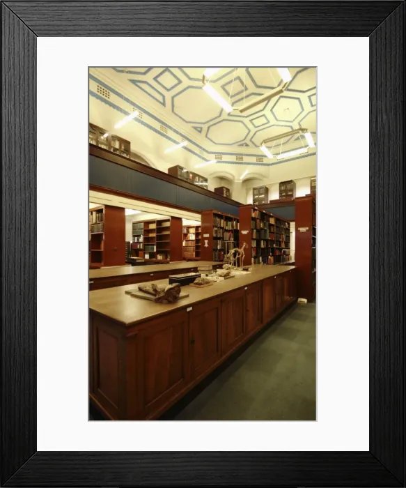Framed Print : The Botany Library Special Collections Room Framed Print : The Botany Library Special Collections Room