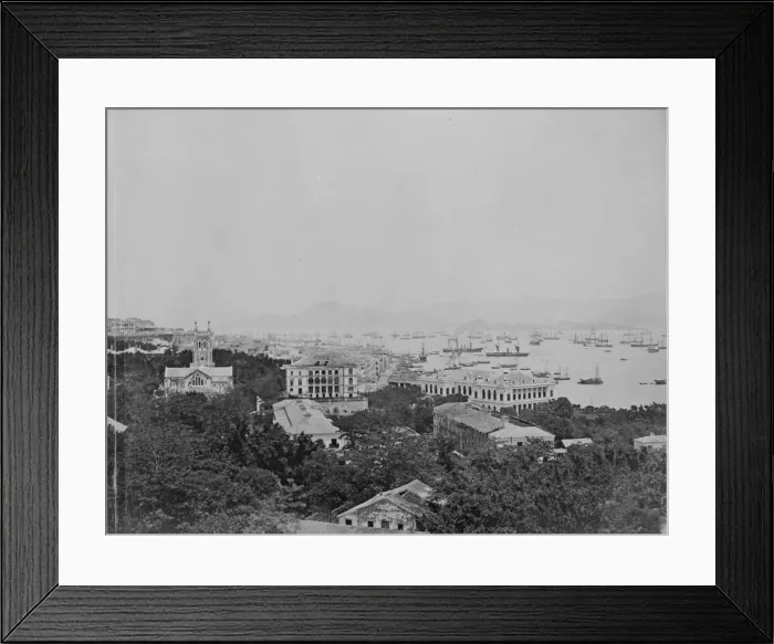 Framed Print : Hong Kong Harbour Framed Print : Hong Kong Harbour