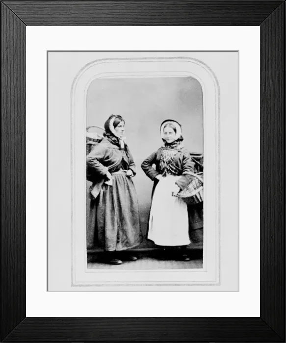 Framed Print : Tyneworth fishwives Framed Print : Tyneworth fishwives