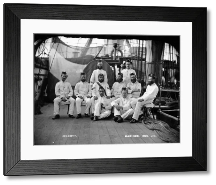 Framed Print : Marines of the Challenger Framed Print : Marines of the Challenger