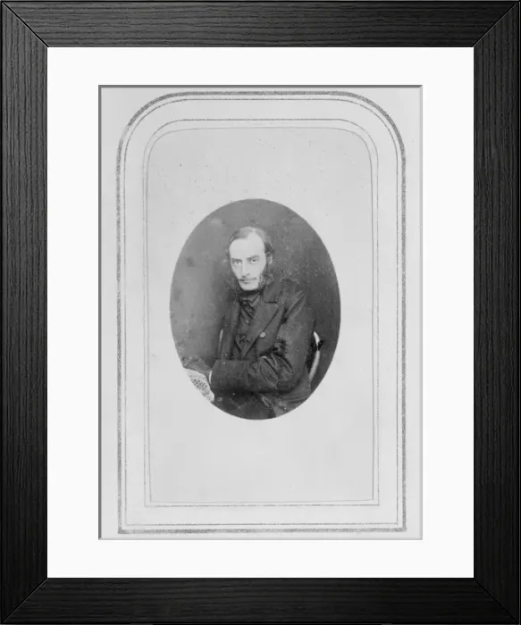 Framed Print : Dr. Henry Fletcher Hance (1827 Framed Print : Dr. Henry Fletcher Hance (1827