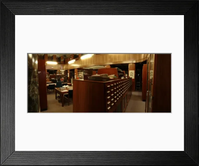 Framed Print : The Botany Library Special Collections Room Framed Print : The Botany Library Special Collections Room