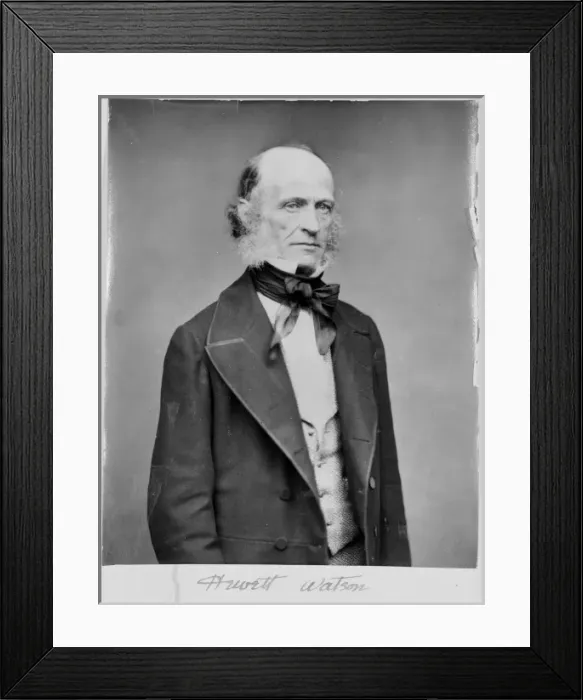 Framed Print : Hewett Cottrell Watson (1804-1881) Framed Print : Hewett Cottrell Watson (1804-1881)