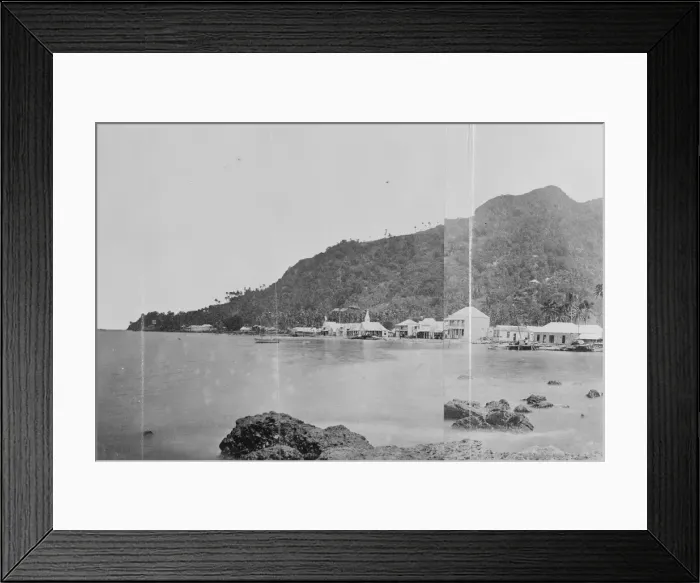 Framed Print : Levuka, Ovalau Island, Fiji Framed Print : Levuka, Ovalau Island, Fiji