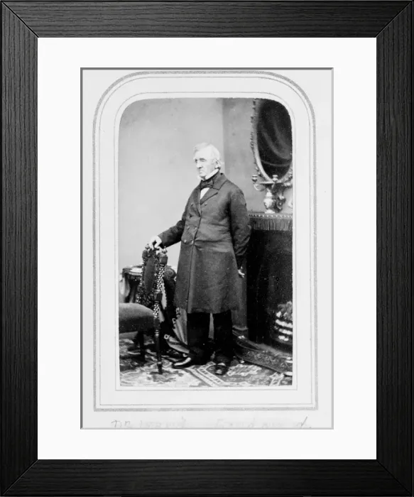 Framed Print : Dr Nathaniel Bagshaw Ward (1791-1868) Framed Print : Dr Nathaniel Bagshaw Ward (1791-1868)