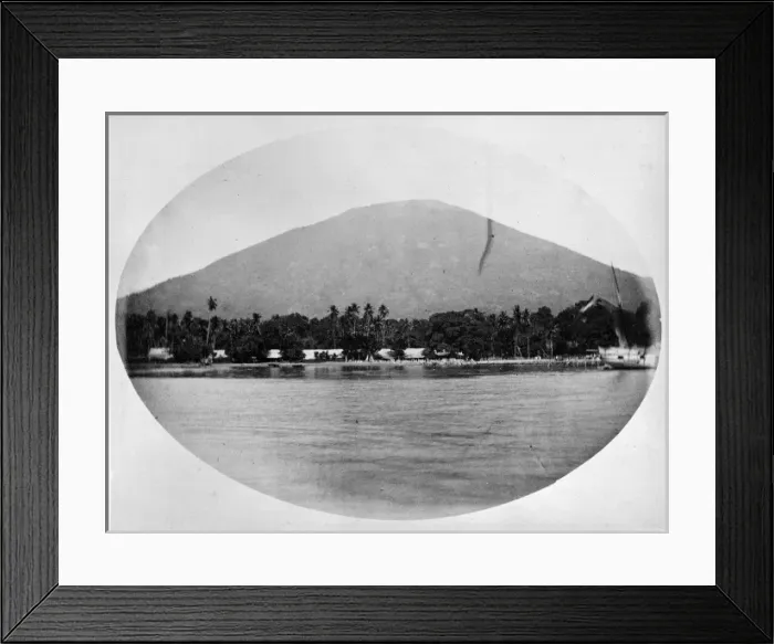 Framed Print : Ternate from Challenger, Ternate Moluccas, Indonesia Framed Print : Ternate from Challenger, Ternate Moluccas, Indonesia