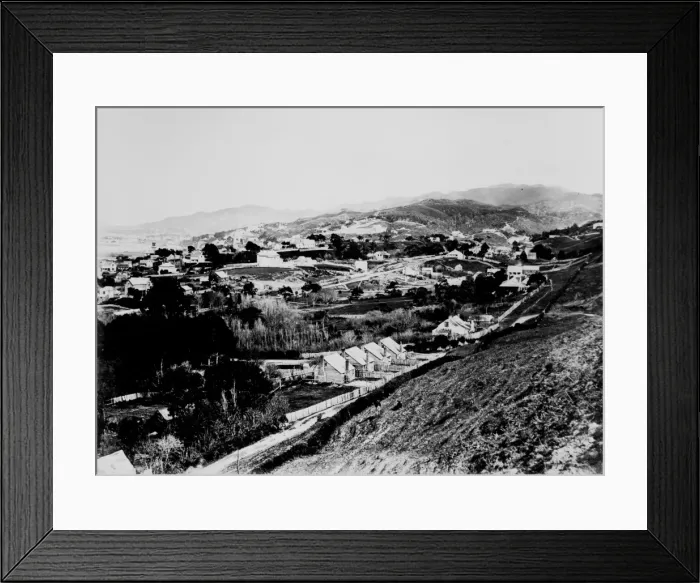 Framed Print : Wellington, New Zealand Framed Print : Wellington, New Zealand