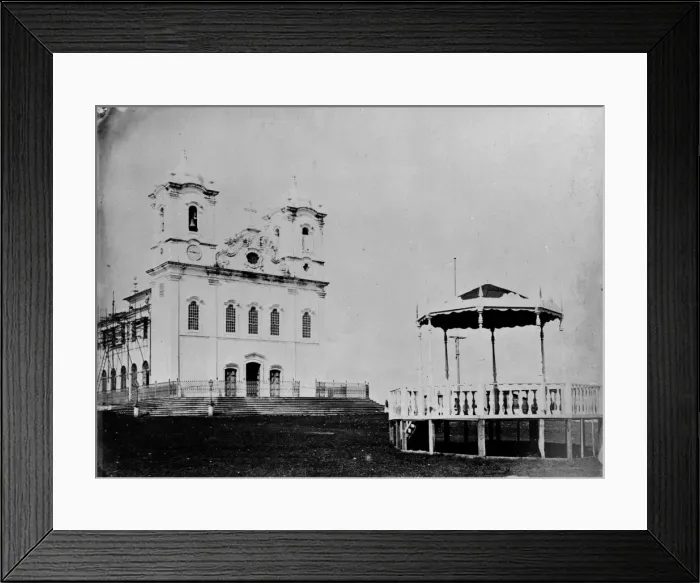 Framed Print : Church of Bonfim, Bahia, Brazil, South America 1873 Framed Print : Church of Bonfim, Bahia, Brazil, South America 1873