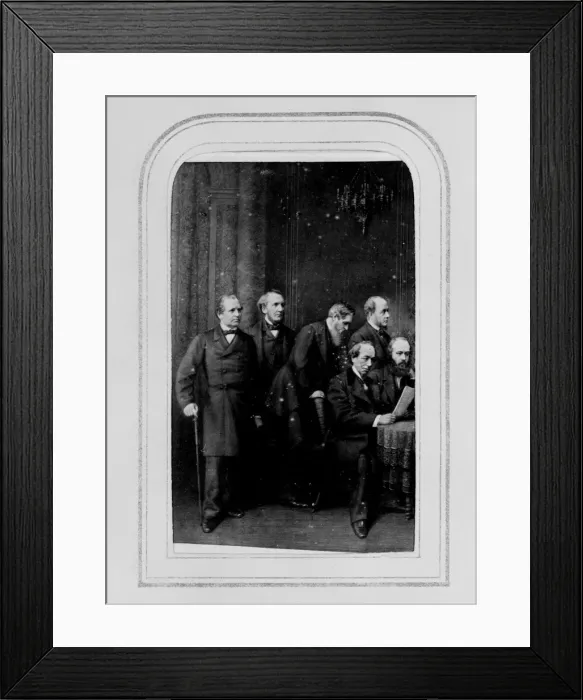 Framed Print : Male group portrait Framed Print : Male group portrait