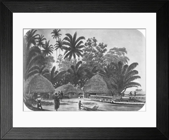 Framed Print : View from the ship, Admiralty Islands Framed Print : View from the ship, Admiralty Islands