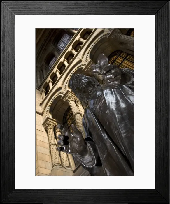 Framed Print : Sculpture of Richard Owen Framed Print : Sculpture of Richard Owen