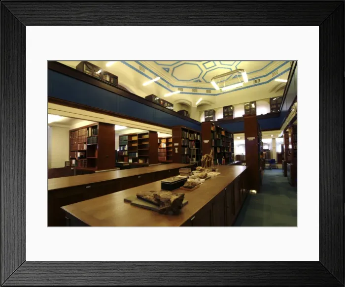 Framed Print : The Botany Library Special Collections Room Framed Print : The Botany Library Special Collections Room