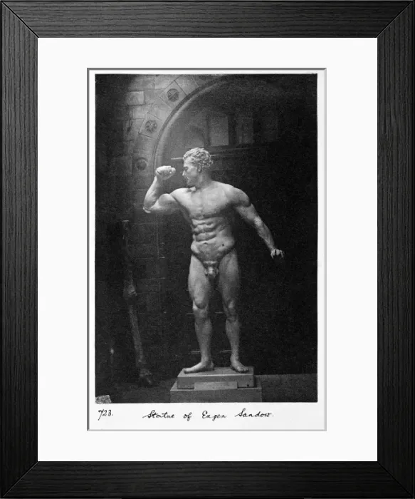 Framed Print : Eugen Sandow Framed Print : Eugen Sandow