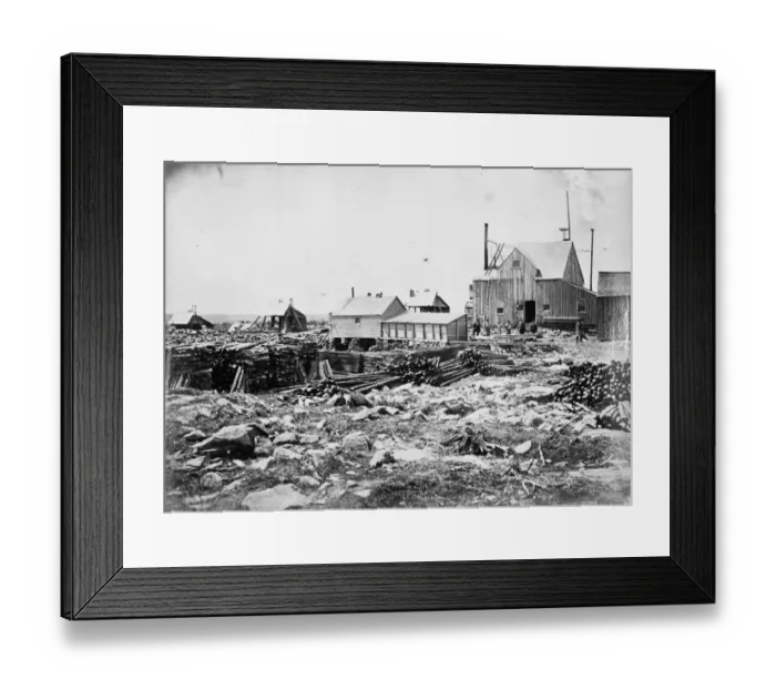 Framed Print : Gold Mine, Nova Scotia, Halifax 1873 Framed Print : Gold Mine, Nova Scotia, Halifax 1873