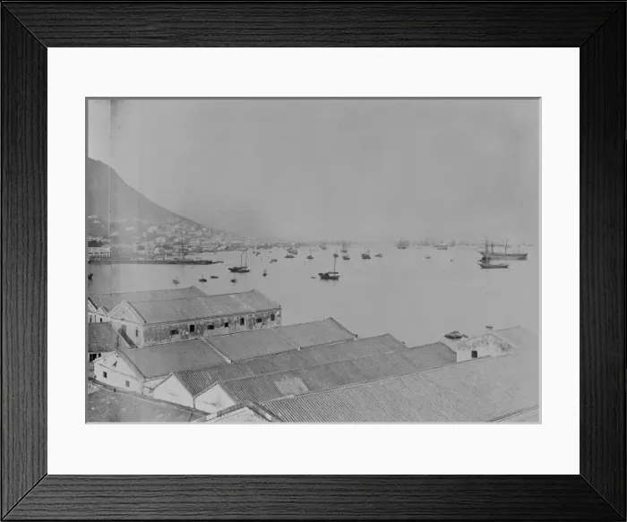 Framed Print : Hong Kong from Morrison Hill Framed Print : Hong Kong from Morrison Hill