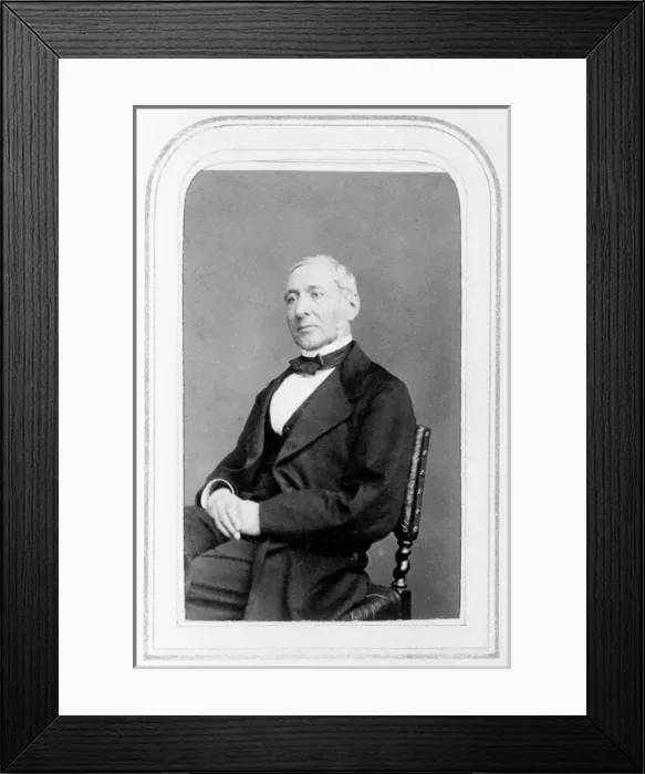 Framed Print : Alphonse de Candolle (1806-1893) Framed Print : Alphonse de Candolle (1806-1893)