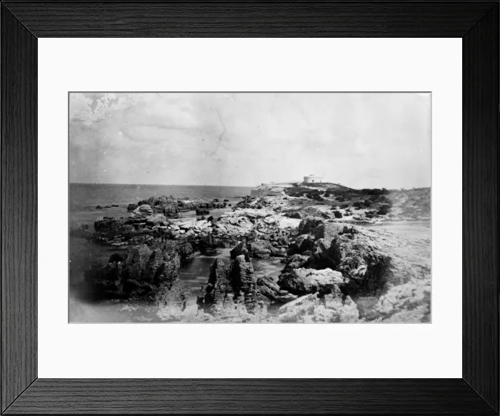 Framed Print : Curious weathering, St. Georges, Bermuda 1873 Framed Print : Curious weathering, St. Georges, Bermuda 1873