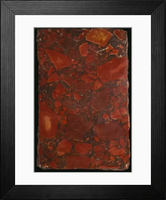 Framed Print : Marble, Breccia Sanguigna Framed Print : Marble, Breccia Sanguigna