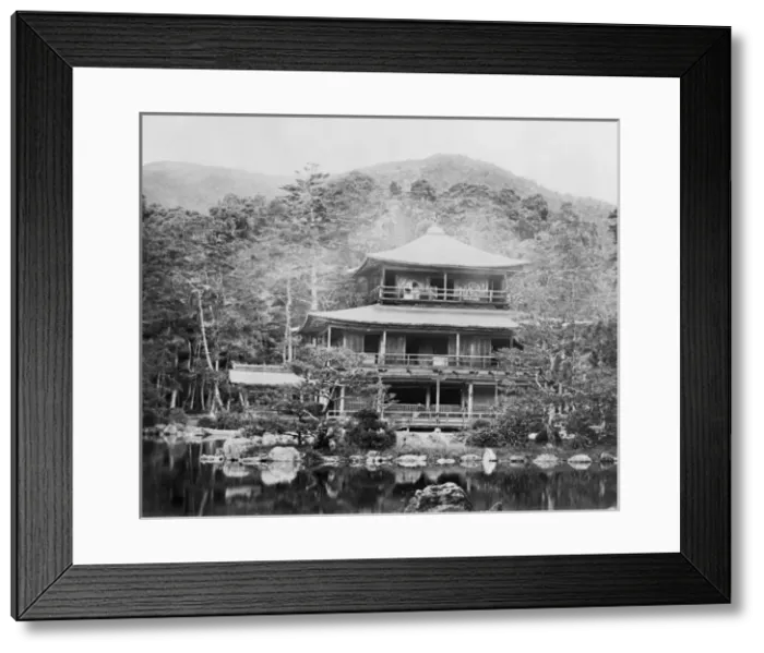 Framed Print : Kinkaku-ji, Golden Temple, Kyoto City, Japan Framed Print : Kinkaku-ji, Golden Temple, Kyoto City, Japan