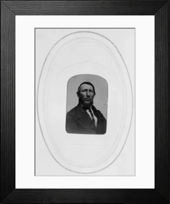 Framed Print : Dr. Vasey (1822-93) Framed Print : Dr. Vasey (1822-93)