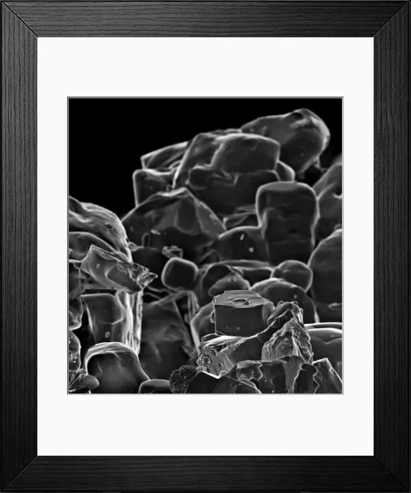 Framed Print : Table salt Framed Print : Table salt