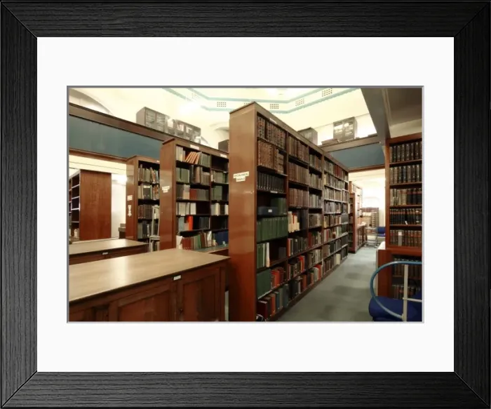 Framed Print : The Botany Library Special Collections Room Framed Print : The Botany Library Special Collections Room