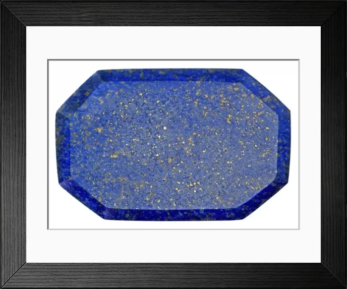 Framed Print : Birthstone Series: Lazurite Framed Print : Birthstone Series: Lazurite