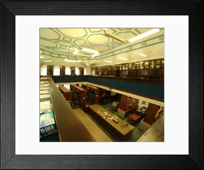 Framed Print : The Botany Library Special Collections Room Framed Print : The Botany Library Special Collections Room