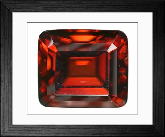 Framed Print : Birthstone Series: Zircon Framed Print : Birthstone Series: Zircon