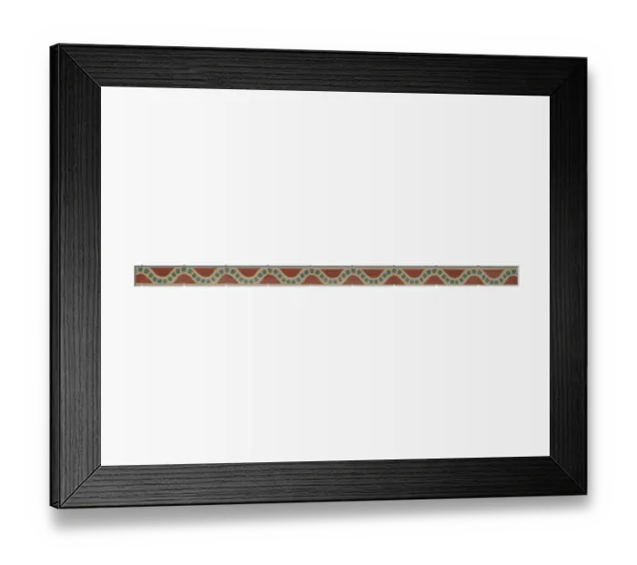 Framed Print : Decorative border from ceiling panel Framed Print : Decorative border from ceiling panel