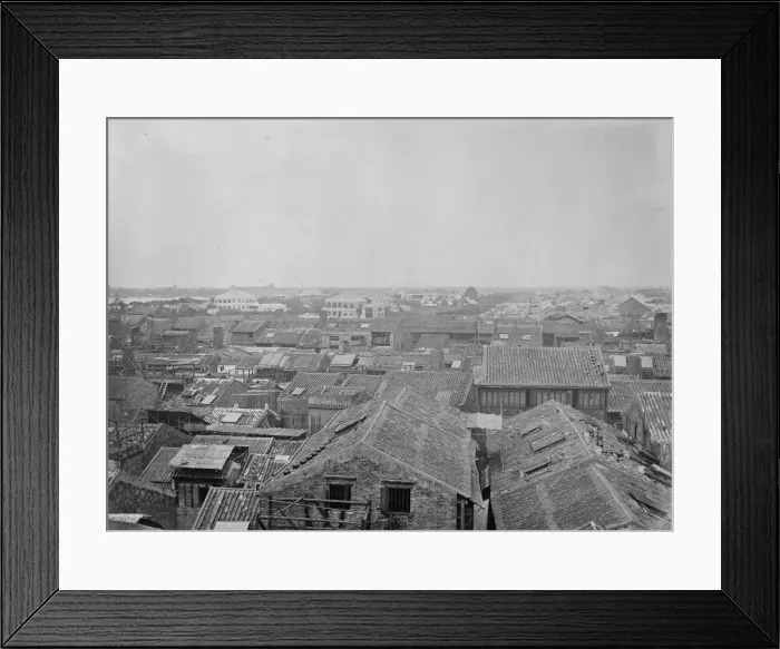 Framed Print : The European Concession at Shameen Island in the distance Framed Print : The European Concession at Shameen Island in the distance