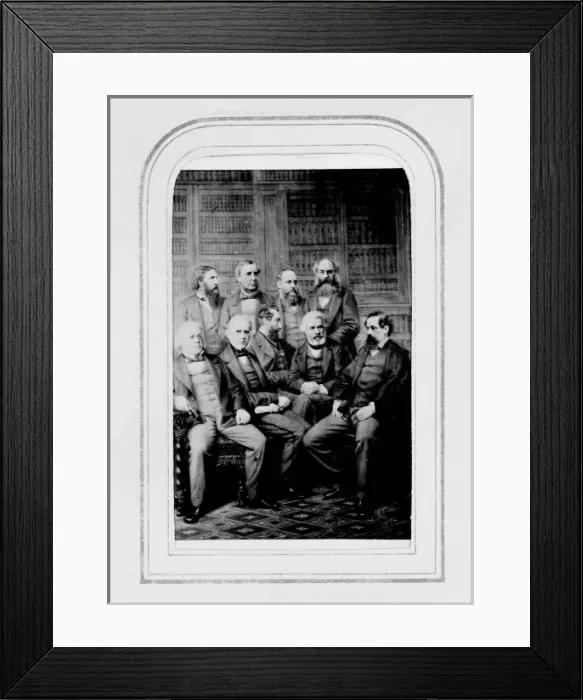 Framed Print : Male group portrait Framed Print : Male group portrait
