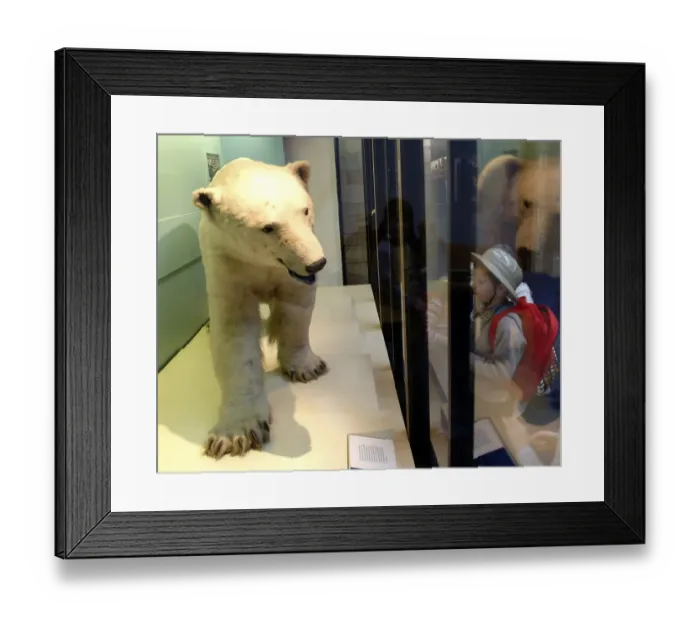 Framed Print : Child with Explorer Pack Framed Print : Child with Explorer Pack