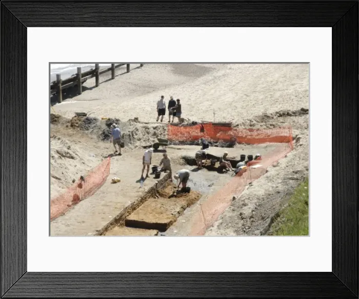 Framed Print : Excavations, Norfolk 2006 Framed Print : Excavations, Norfolk 2006