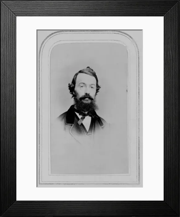Framed Print : Justin Palliot (1829-1891) Framed Print : Justin Palliot (1829-1891)