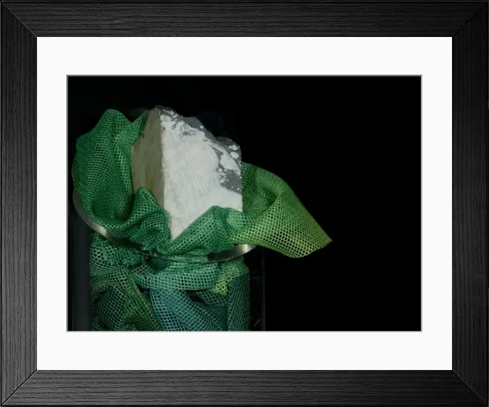 Framed Print : Jadarite specimen Framed Print : Jadarite specimen