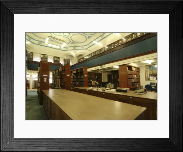 Framed Print : The Botany Library Special Collections Room Framed Print : The Botany Library Special Collections Room