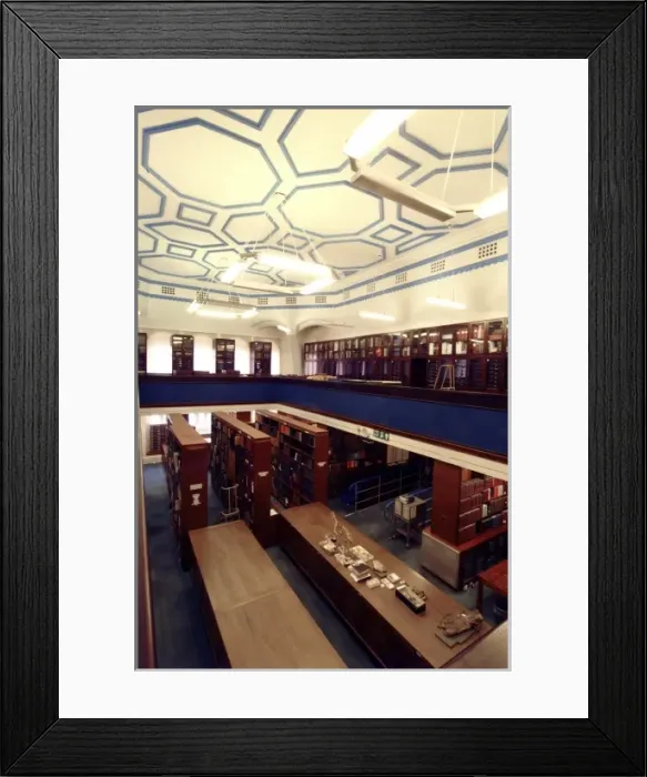 Framed Print : The Botany Library Special Collections Room Framed Print : The Botany Library Special Collections Room