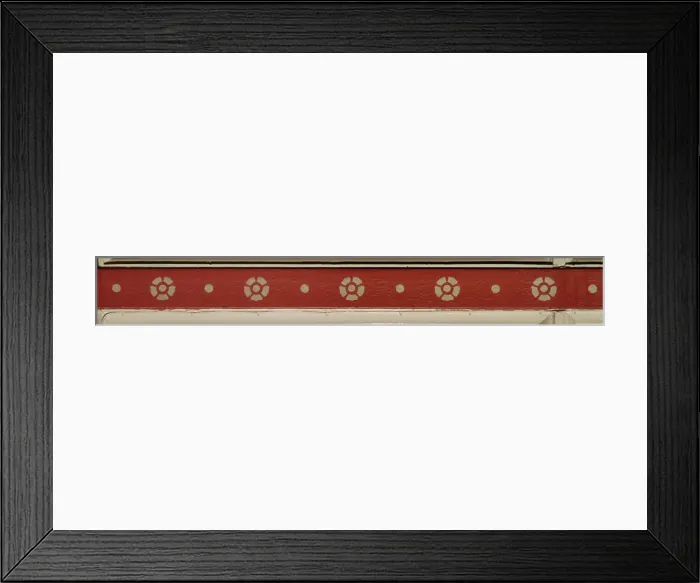 Framed Print : Decorative border from ceiling panel Framed Print : Decorative border from ceiling panel