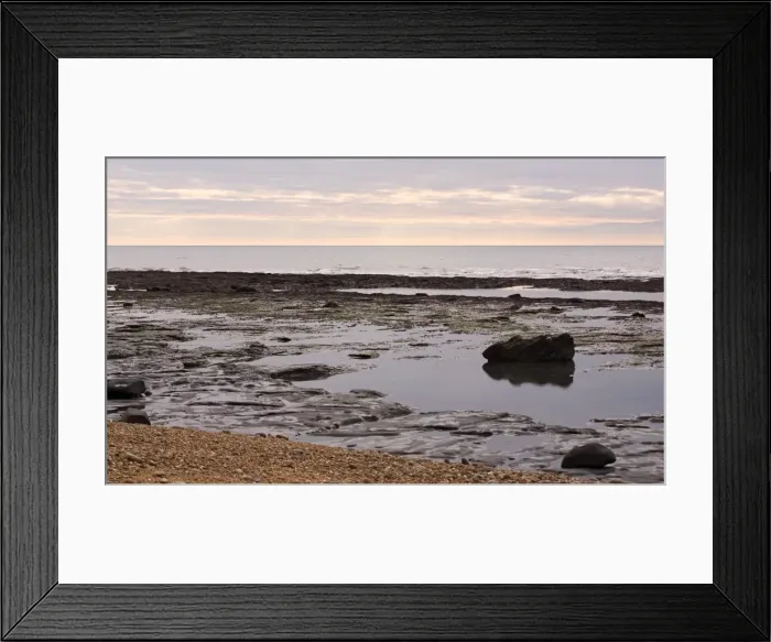 Framed Print : Excavating at Charmouth Framed Print : Excavating at Charmouth