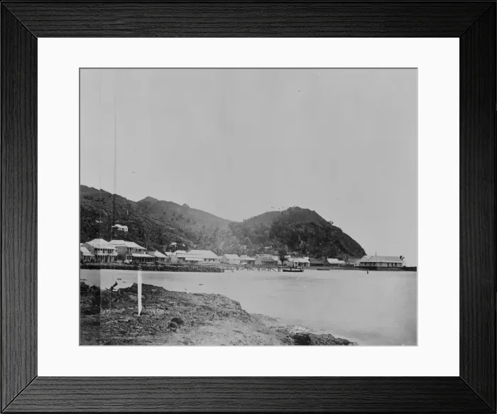 Framed Print : Levuka, Ovalau Island, Fiji Framed Print : Levuka, Ovalau Island, Fiji